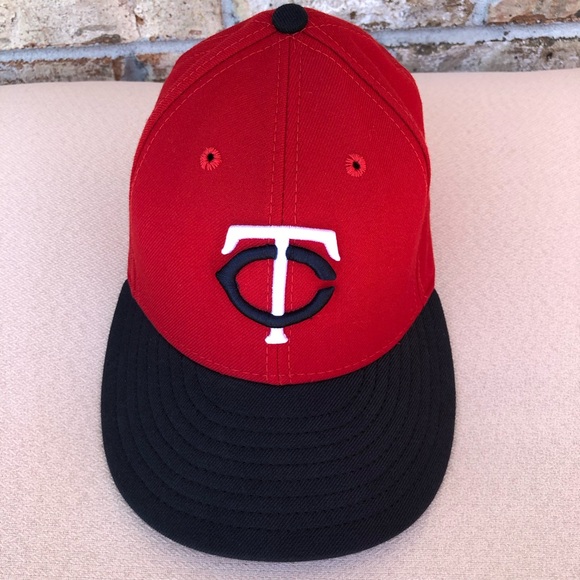 New Era 59Fifty Vintage Minnesota Twins MLB Made USA Fitted Hat Cap Sz 7 - Picture 4 of 14